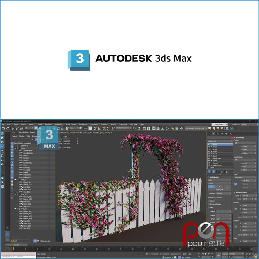 Paul Neale - How To Create Procedural Vines In 3DS Max Paul Neale - How To Create Procedural Vines In 3DS Max